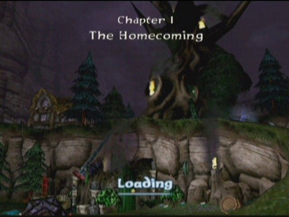 Nightcaster Defeat the Darkness Xbox game featuring action RPG gameplay, spellcasting combat, and dark fantasy dungeon exploration gameplay
