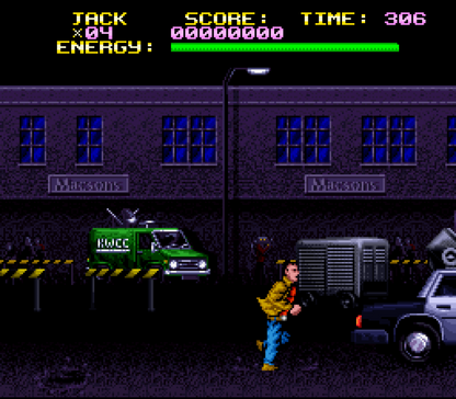 Last Action Hero gameplay image for Super Nintendo Entertainment System (SNES) retro video game