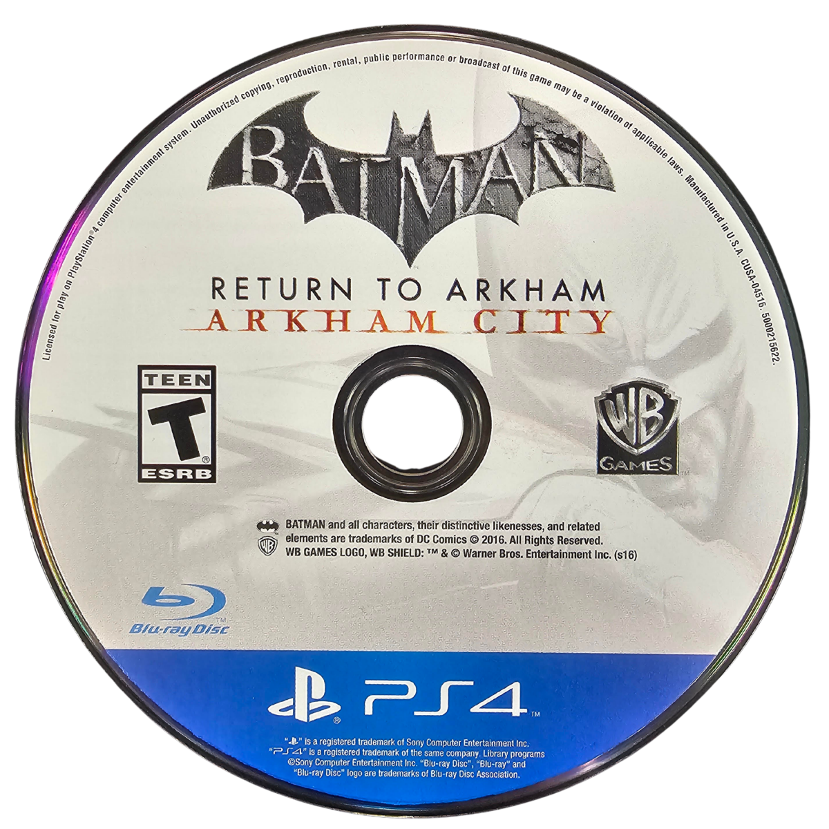 Batman Return to Arkham PlayStation 4 PS4 for action adventure video game fans featuring Batman Arkham Asylum and Batman Arkham City remastered gameplay Gotham City exploration stealth combat detective investigations iconic villains gadget abilities challenging missions and immersive DC Comics superhero action collectible gaming appeal game disc