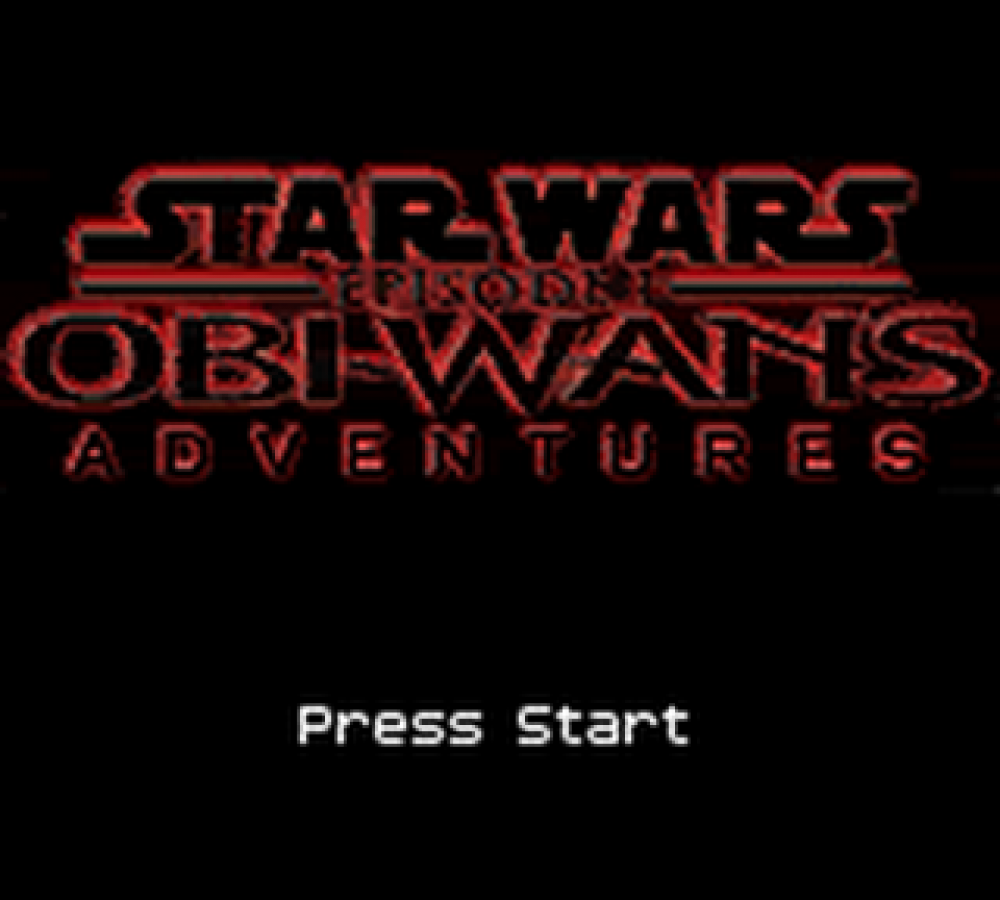 Star Wars Episode I Obi-Wan's Adventures Game Boy Color GBC for retro video game enthusiasts featuring action adventure gameplay lightsaber combat Jedi missions Star Wars inspired exploration puzzle solving alien worlds and collectible gaming appeal gameplay  
