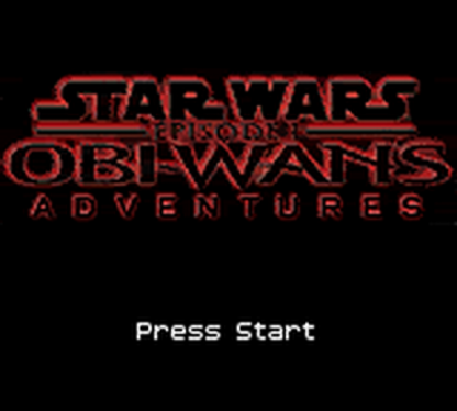 Star Wars Episode I Obi-Wan's Adventures Game Boy Color GBC for retro video game enthusiasts featuring action adventure gameplay lightsaber combat Jedi missions Star Wars inspired exploration puzzle solving alien worlds and collectible gaming appeal gameplay  