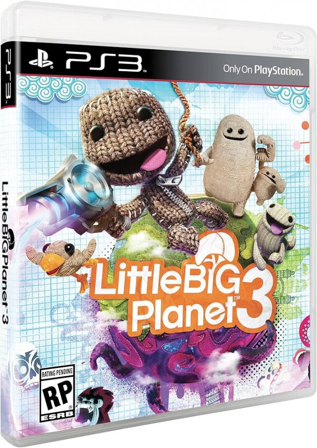 LittleBigPlanet 3 cover art for PlayStation 3 (PS3) video game