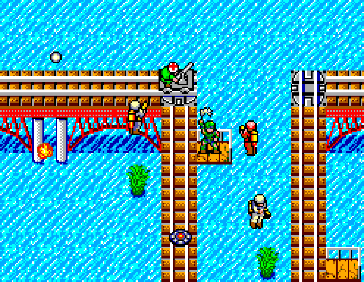Rescue Mission – Sega Master System (SMS) gameplay for rail shooter video game 