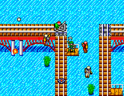 Rescue Mission – Sega Master System (SMS) gameplay for rail shooter video game 