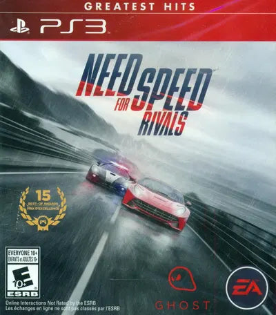 Need for Speed: Rivals [Greatest Hits] cover art for PlayStation 3 (PS3) video game