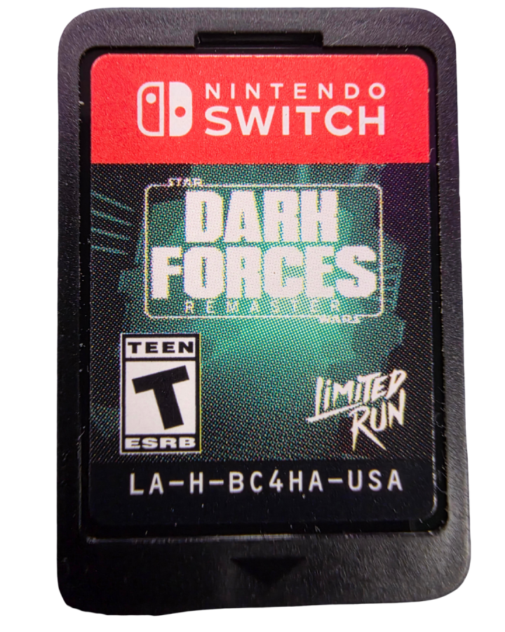 Star Wars: Dark Forces game card art cover for Nintendo Switch (NS) video game. 
