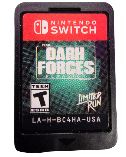 Star Wars: Dark Forces game card art cover for Nintendo Switch (NS) video game. 