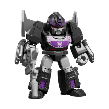 Blokees Transformers Defender Version 06 blind box collectible mini action figure snap fit robot toy Decepticon Autobot character detailed poseable display piece for fans
