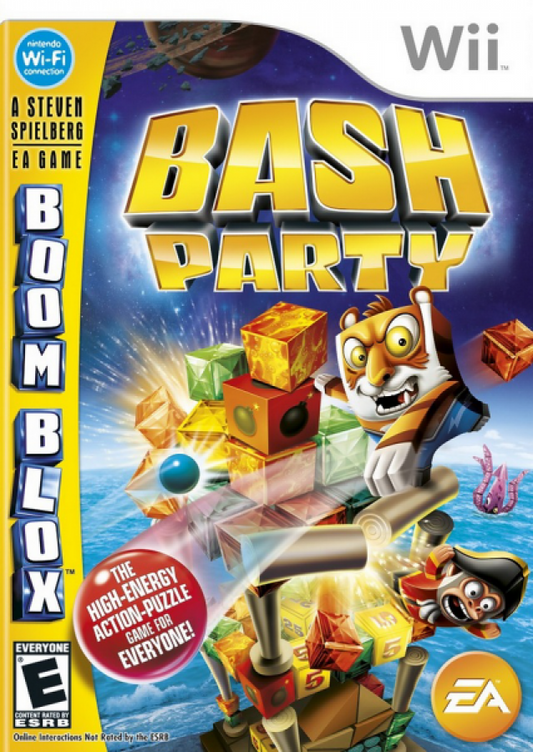 Boom Blox: Bash Party cover art for Nintendo Wii (Wii) video game