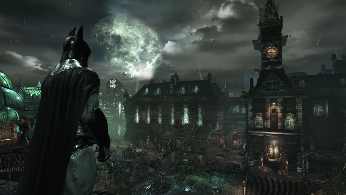 Batman Arkham Asylum Collectors Edition PS3 PlayStation 3 action adventure stealth game superhero Batman DC Comics Rocksteady Studios Arkham series Joker Scarecrow combat detective gameplay Gotham asylum story driven cinematic gameplay collector edition bonus content special packaging PlayStation 3 software game gameplay  