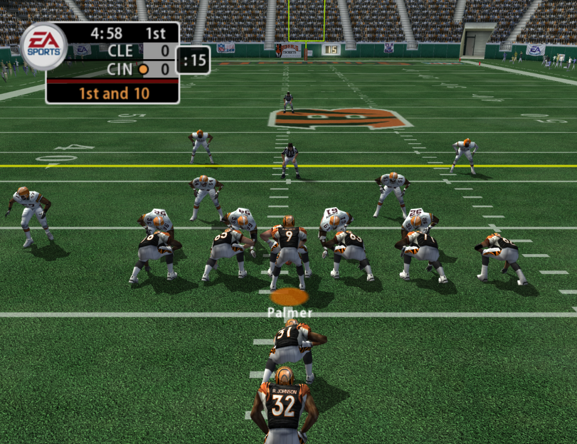 Madden NFL 2005 gameplay for GameCube (GC) sports football video game