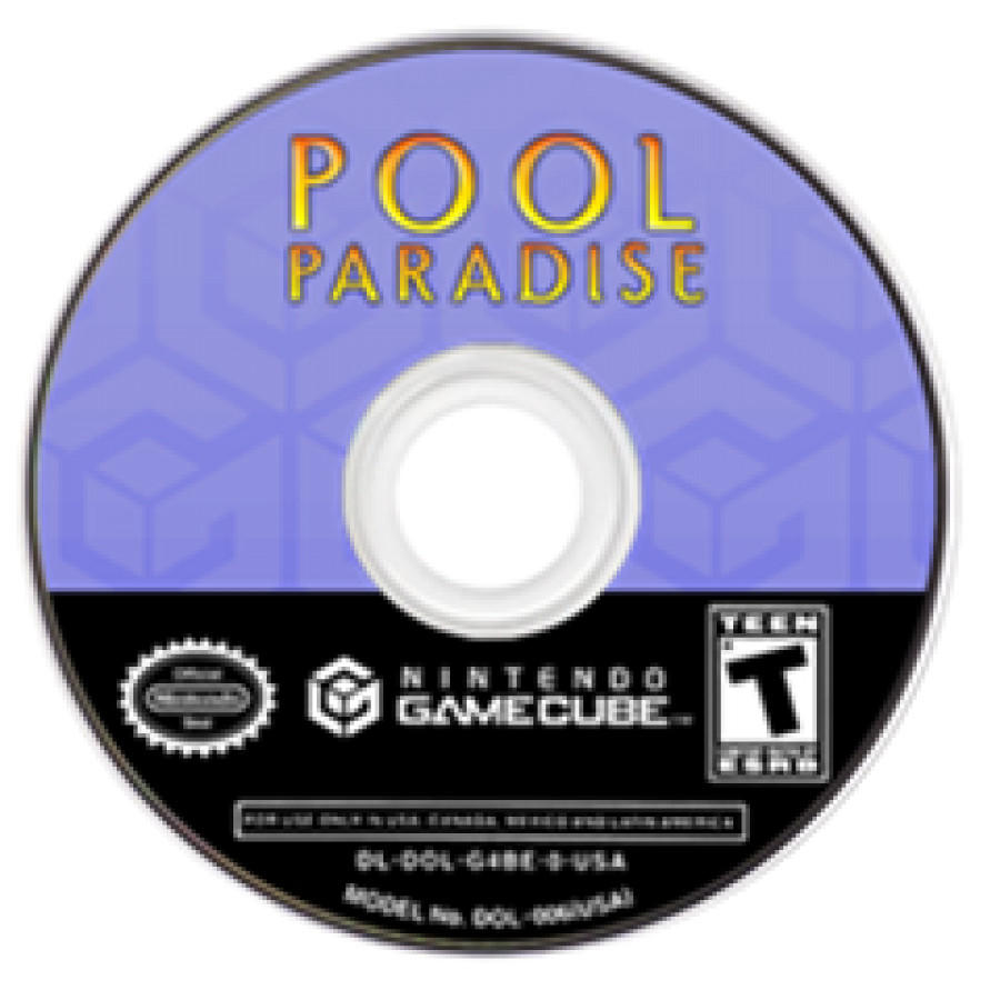 Pool Paradise Nintendo GameCube for retro video game enthusiasts featuring realistic billiards gameplay multiple pool game modes immersive tournament competition skill based cue control detailed table environments and collectible gaming appeal disc