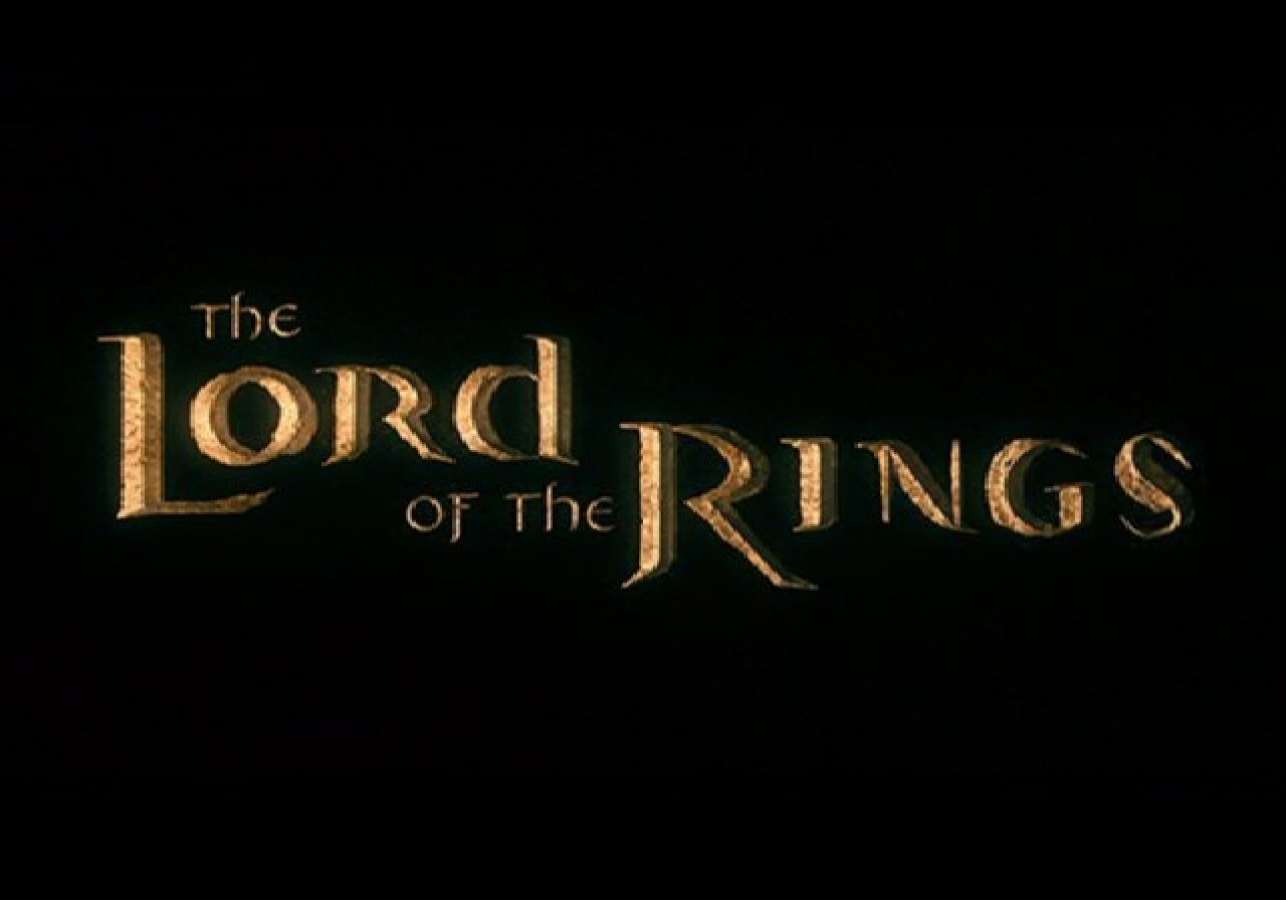 The Lord of the Rings: Return of the King title screen for PlayStation 2 (PS2) video game