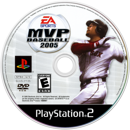 MVP Baseball 2005 – PlayStation 2 (PS2) baseball sports video game disc