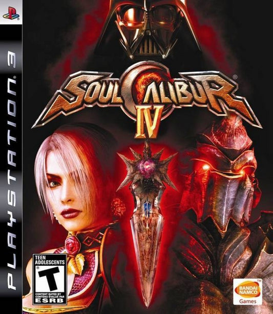 Soul Calibur IV cover art for PlayStation 3 (PS3) video game