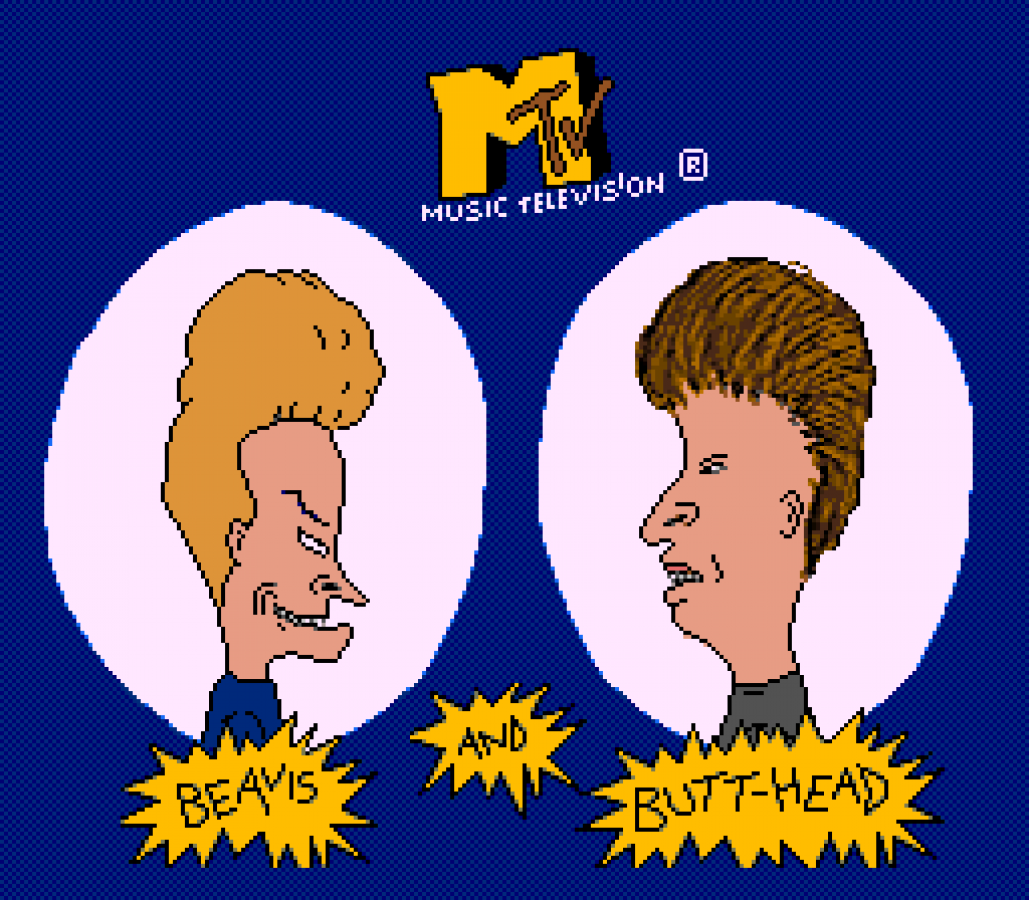 Beavis and Butthead – Super Nintendo Entertainment System (SNES) gameplay for retro comedy video game 