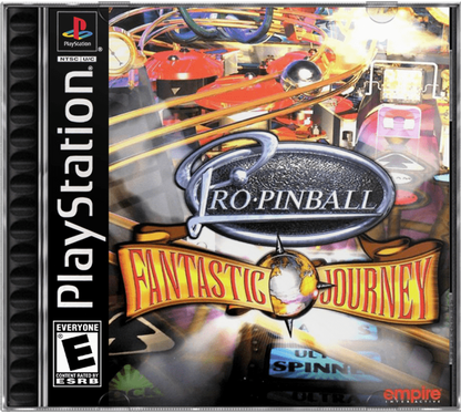 Pro Pinball: Fantastic Journey cover art for PlayStation 1 (PS1) arcade video game 