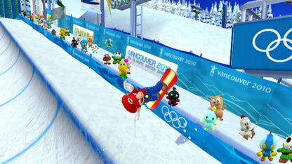 Mario and Sonic Olympic Winter Games gameplay for Nintendo Wii (Wii) video game