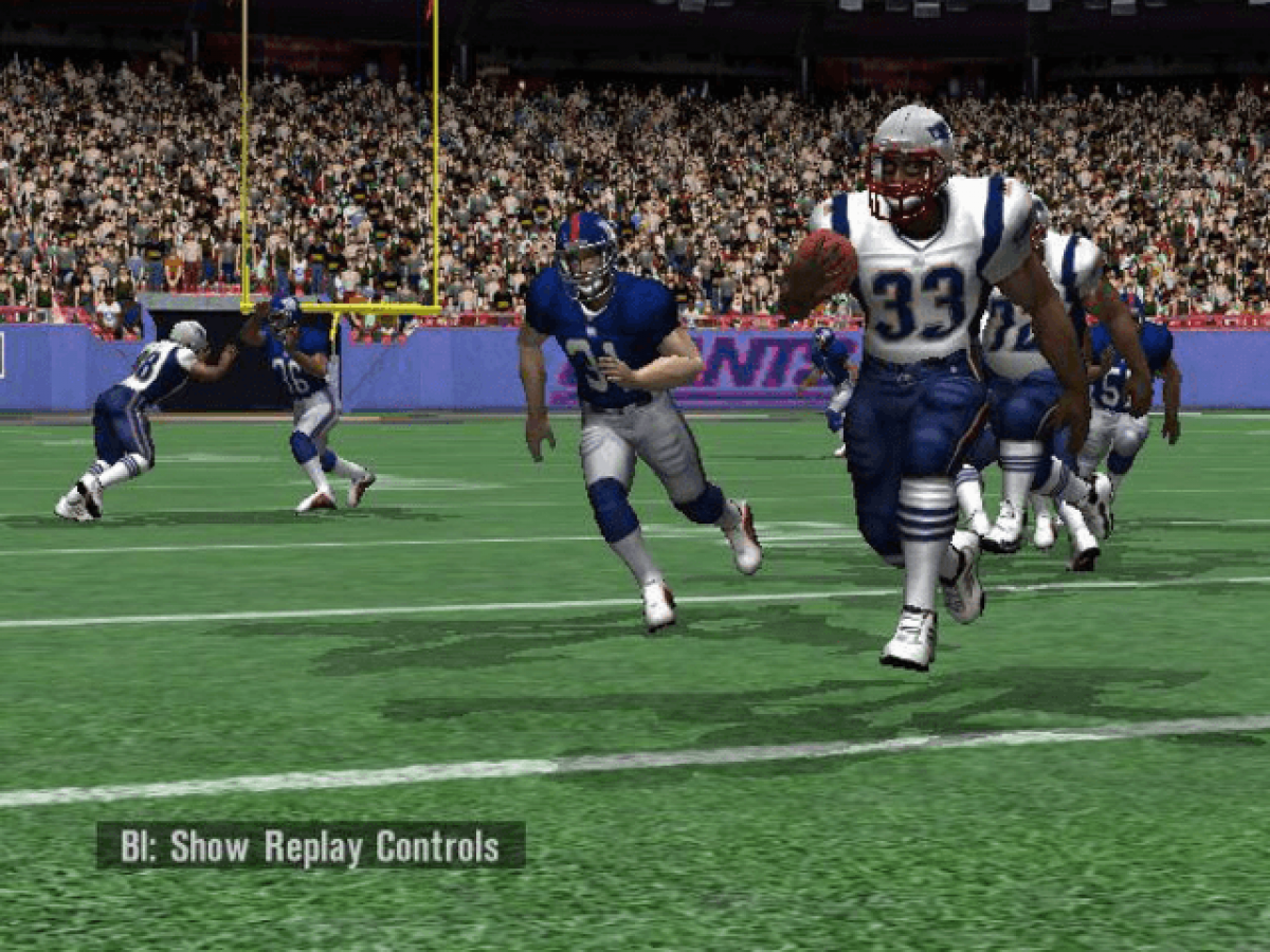 NFL FEVER 2003– Xbox (XBOX) Gameplay art Video Game 