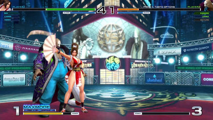 The King of Fighters XIV retro PS4 video game King of Fighters XIV fighting game arcade style combat team based battles competitive multiplayer SNK fighter console release  gameplay 