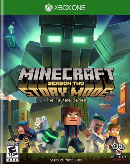 Minecraft: Story Mode – Season Two cover art for Xbox One (XONE) action-adventure video game