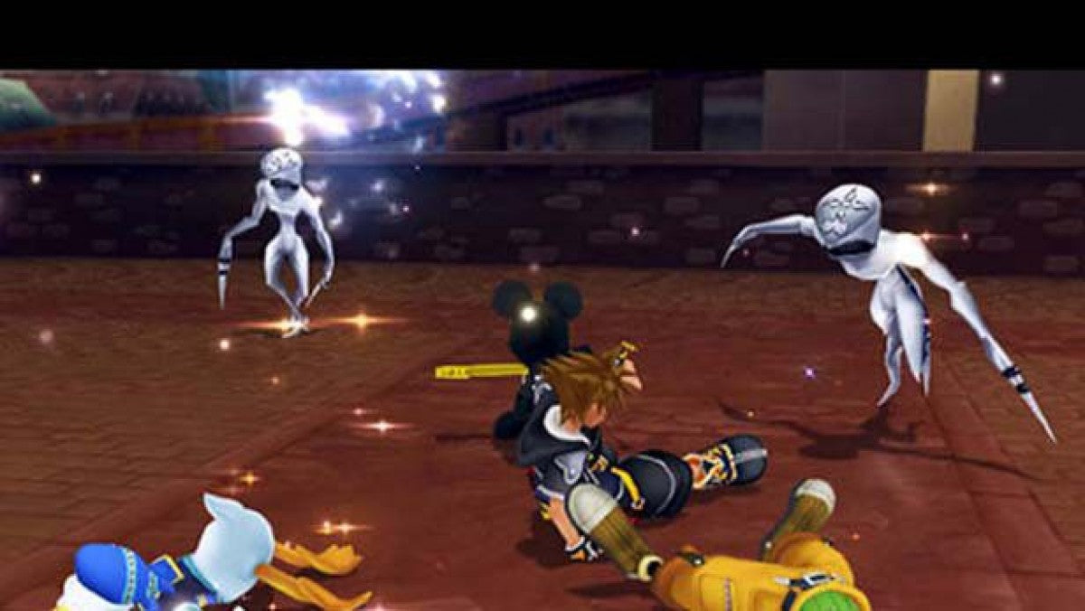 Kingdom Hearts II gameplay for PlayStation 2 (PS2) video game