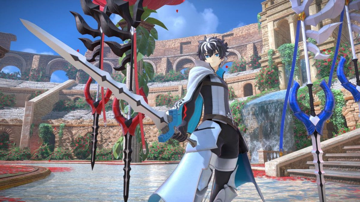Fate/EXTELLA Link Fleeting Glory Edition CIB Nintendo Switch video game, action RPG, musou-style combat, Fate series collector’s edition, console title gameplay screenshot