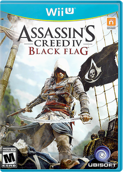 Assassin's Creed IV: Black Flag cover art for Nintendo Wii U (WiiU) video game