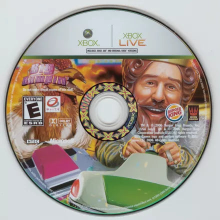 Big Bumpin' disc for Xbox 360 (X360) party bumper car video game
