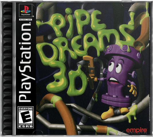 Pipe Dreams 3D cover art for PlayStation 1 (PS1) video game