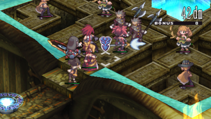 Disgaea 2 Dark Hero Days PSP inspired design featuring tactical role playing adventure aesthetic strategic turn based battles quirky demon world humor deep character customization massive level progression anime inspired visuals and addictive strategy gameplay presentation gameplay