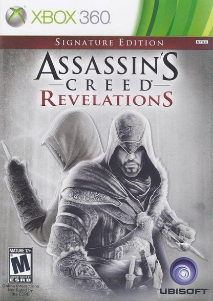 Assassin's Creed: Revelations [Signature Edition] cover art for Xbox 360 (X360) action-adventure video game
