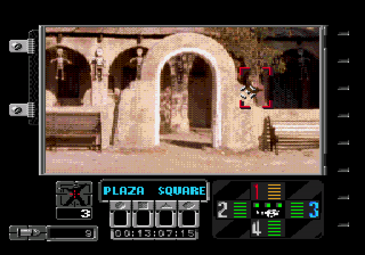 Ground Zero Texas Sega CD FMV light gun action video game featuring live-action Western-themed shootouts fast-paced gunfights enemy outlaws first-person shooting gameplay branching action scenes challenging missions and classic Sega CD gameplay collectible retro gaming appeal gameplay