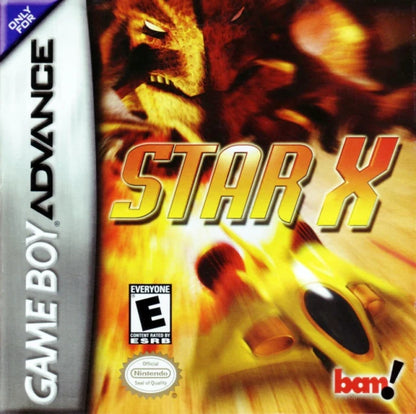 Star X cover art for Game Boy Advance GBA video game