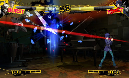 Persona 4 Arena PlayStation 3 PS3 for retro video game enthusiasts featuring anime inspired fighting gameplay fast paced one on one battles Persona abilities cinematic story mode combo driven combat iconic character roster and collectible gaming appeal gameplay 