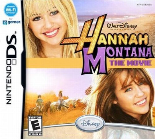Hannah Montana: The Movie cover art for Nintendo DS (DS) video game
