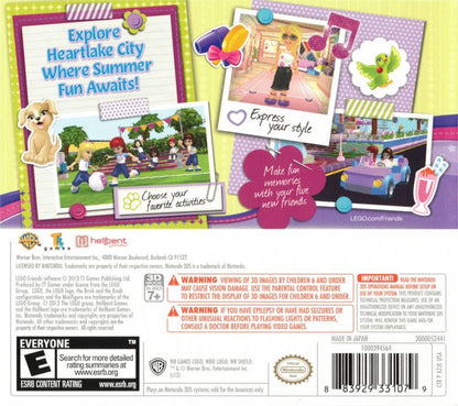 LEGO Friends gameplay for Nintendo 3DS (3DS) life simulation video game