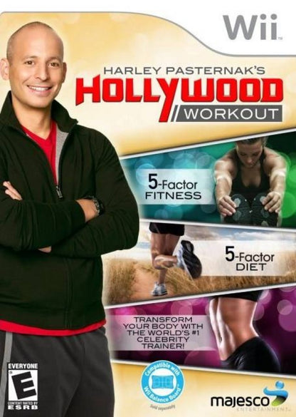 Harley Pasternak: Hollywood Workout – Nintendo Wii (Wii) fitness workout simulation cover art for video game