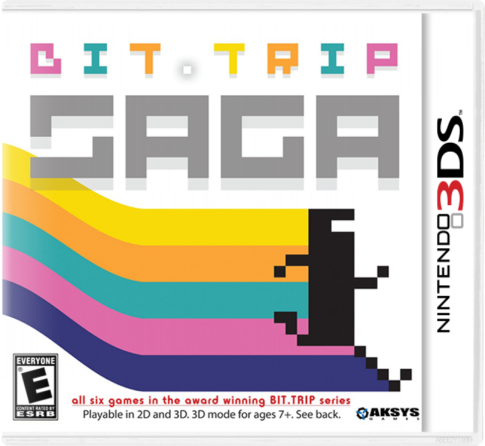 Bit.Trip Saga cover art for Nintendo 3DS (3DS) video game