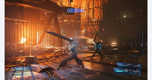 Final Fantasy VII Remake: Intergrade gameplay for PlayStation 5 (PS5) action RPG video game