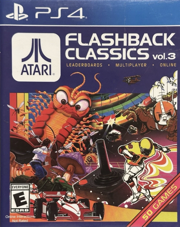 Atari Flashback Classics Vol 3 PlayStation 4 (PS4) video game cover image classic arcade collection