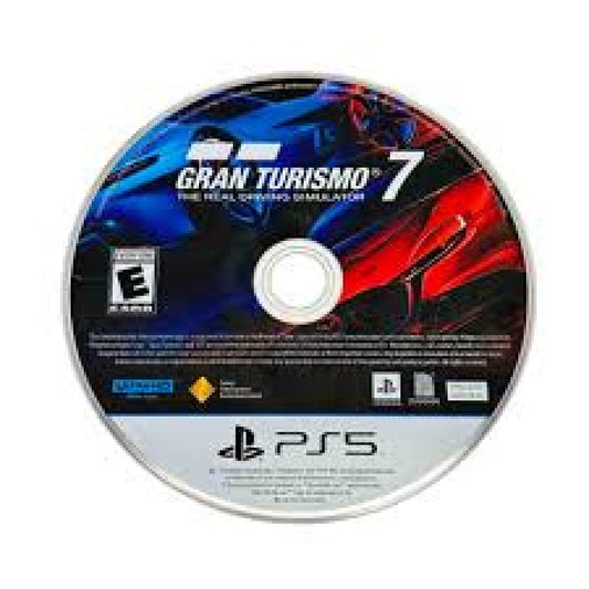 Gran Turismo 7 [25th Anniversary Edition] disc cover art for PlayStation 2 (PS2) racing video game. 