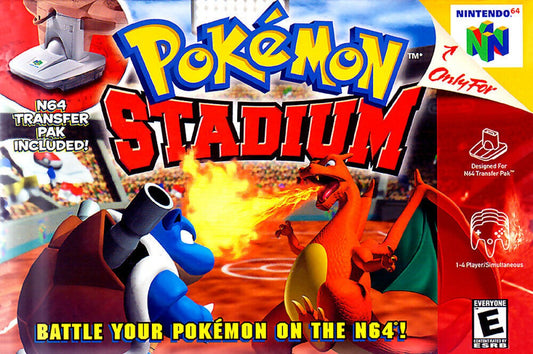 Pokemon Stadium cover art for Nintendo 64 N64 video game
