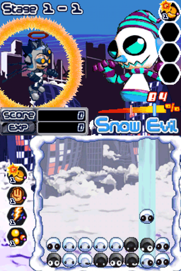 Reversal Challenge gameplay for Nintendo DS (DS) board game strategy video game