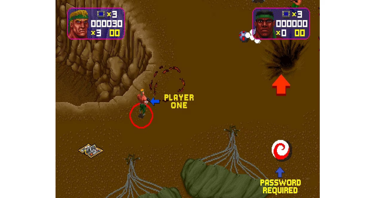 Total Carnage for Super Nintendo top down run and gun arcade shooter featuring explosive action rescue missions power ups and two player co op gameplay 