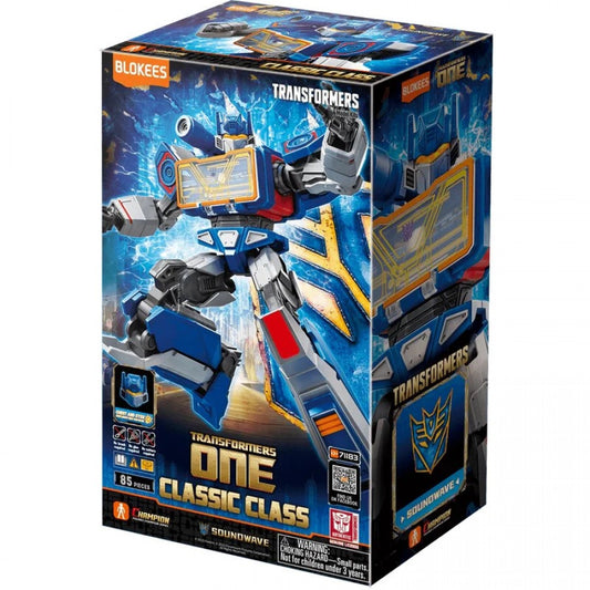 Blokees: Transformers - Classic Class 17 Soundwave (71183) model kit product image