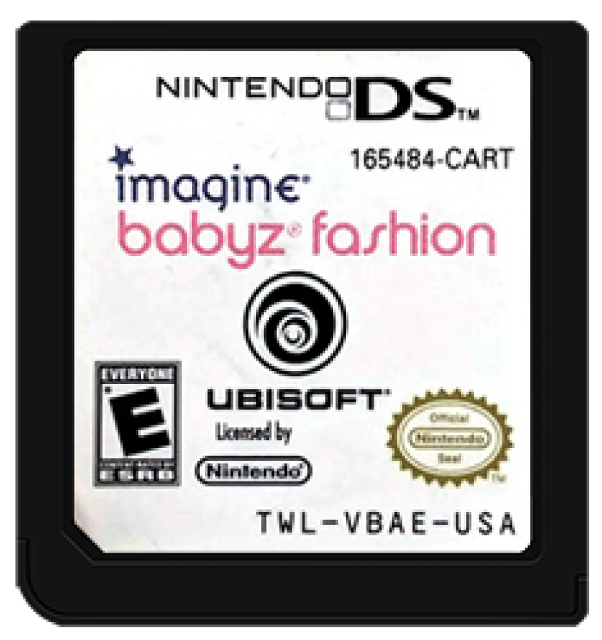 Imagine: Babyz Fashion cartridge for Nintendo DS (DS) fashion life simulation video game