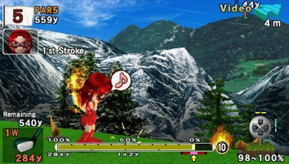 Hot Shots Golf: Open Tee [Greatest Hits] gameplay for PlayStation Portable (PSP) golf sports game