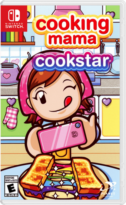 Cooking Mama Cookstar cover art for Nintendo Switch NS video game