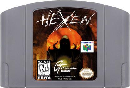 Hexen cartridge for Nintendo 64 N64 video game